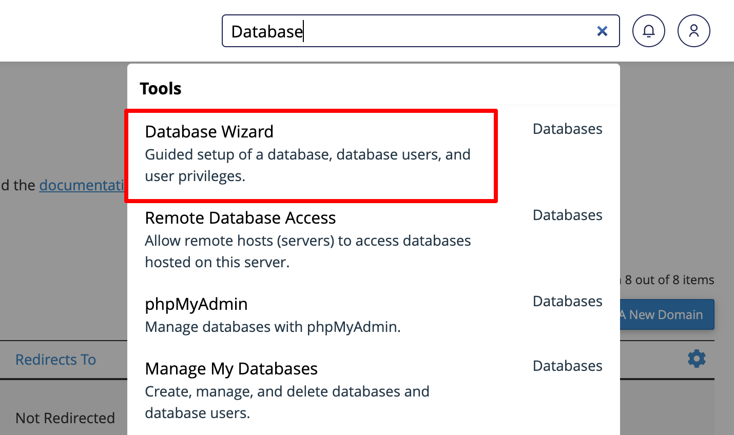 Database Search