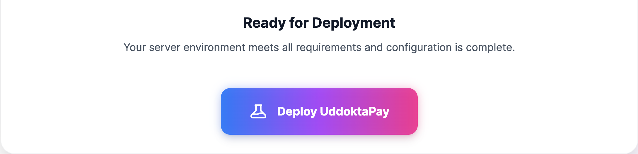 Deploy Button